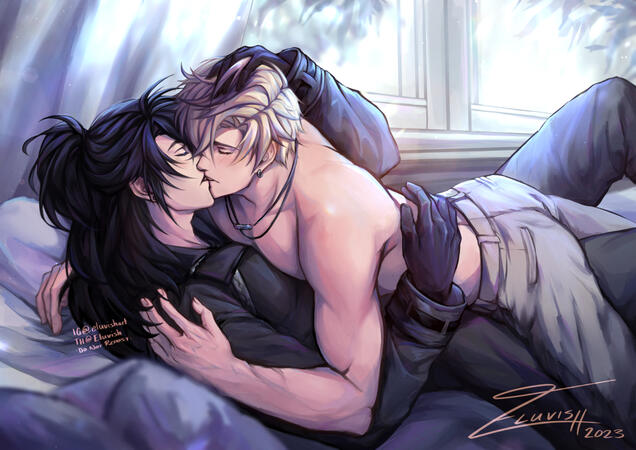 "Morning Kiss", April 2023